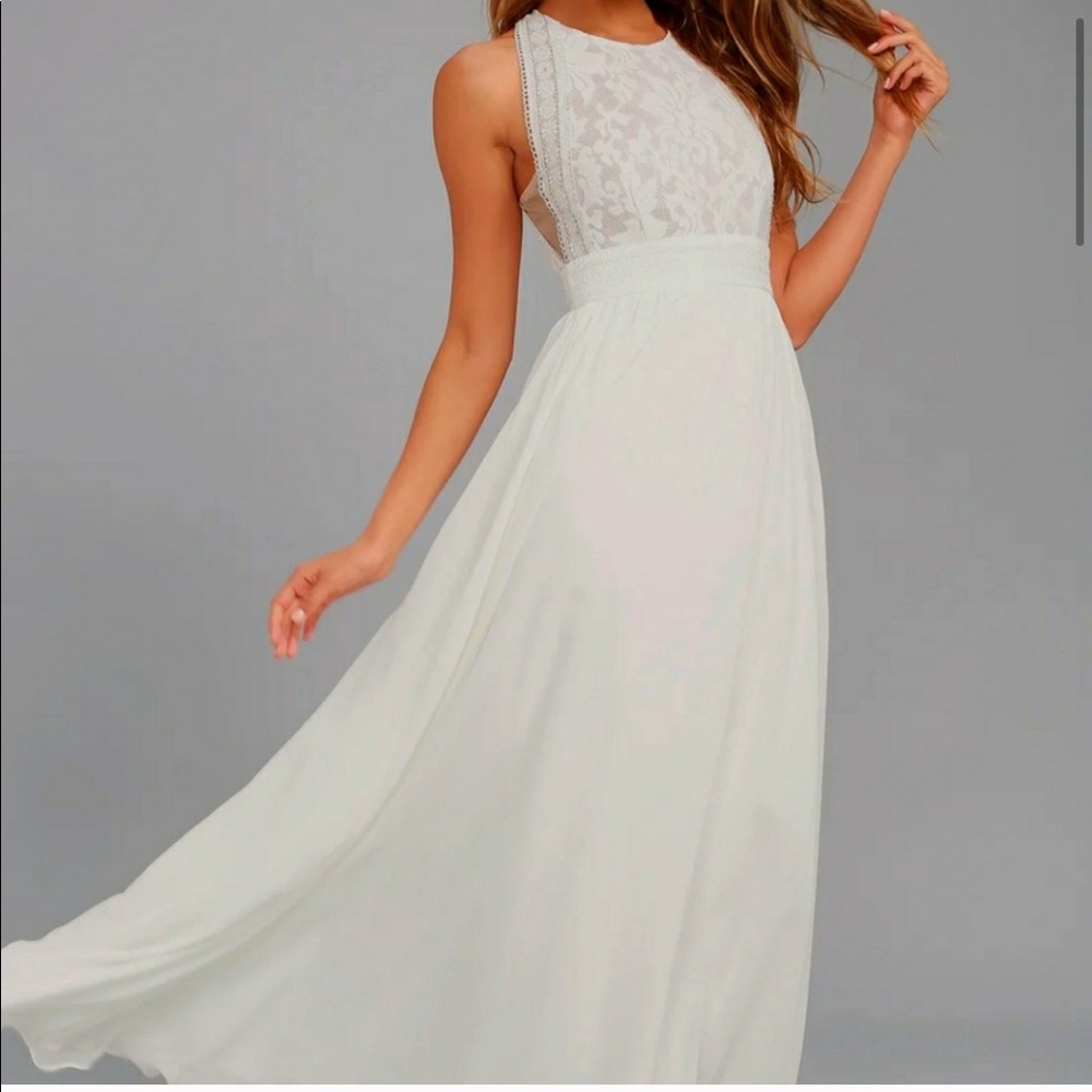 Lulus wedding dress or bridesmaid dress
